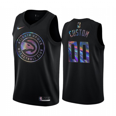 Atlanta Hawks Custom Iridescent HWC Collection Pelipaidat Swingman - Miesten